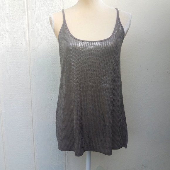 Vince sequined tank top size medium - Picture 1 of 5